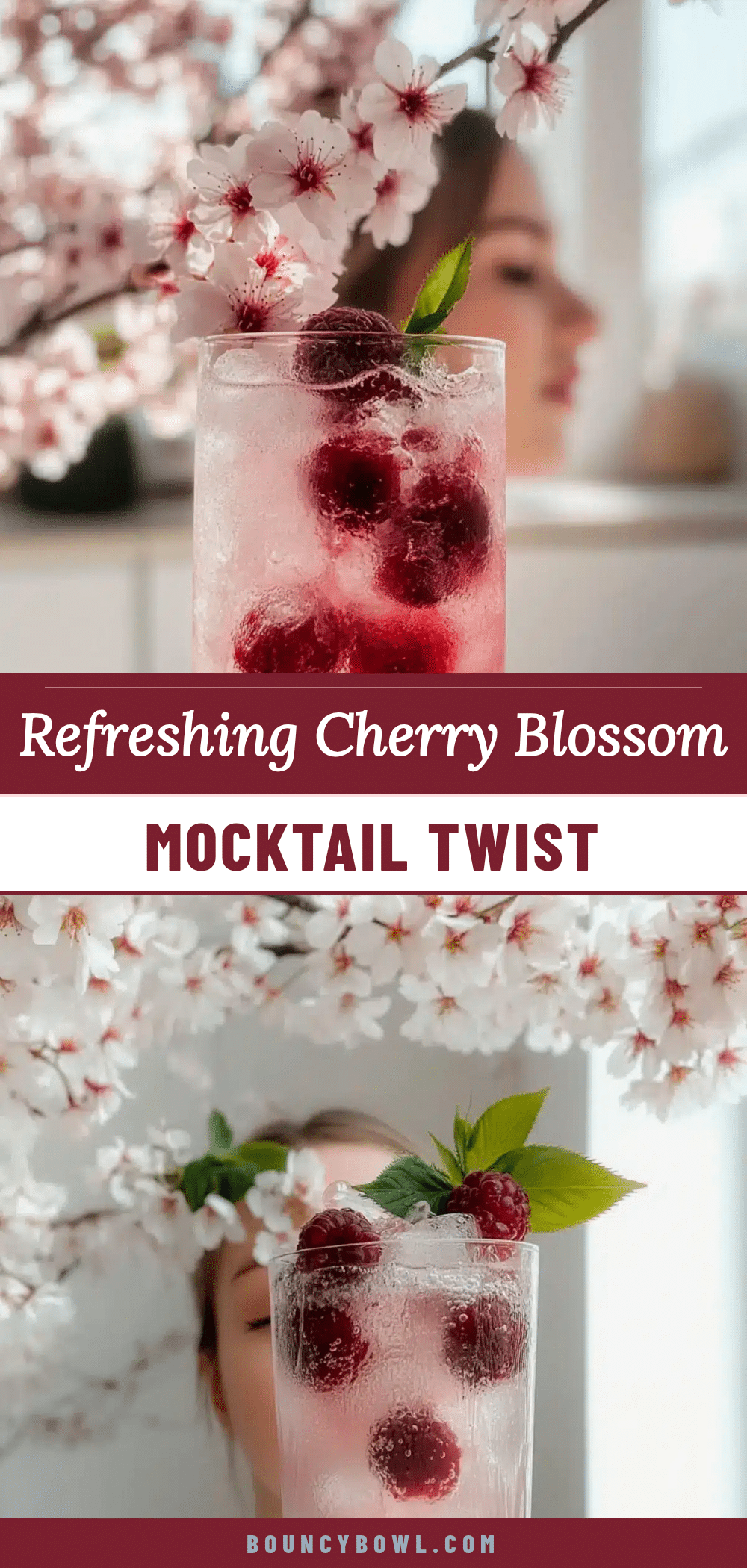 cherry blossom mocktail recipe