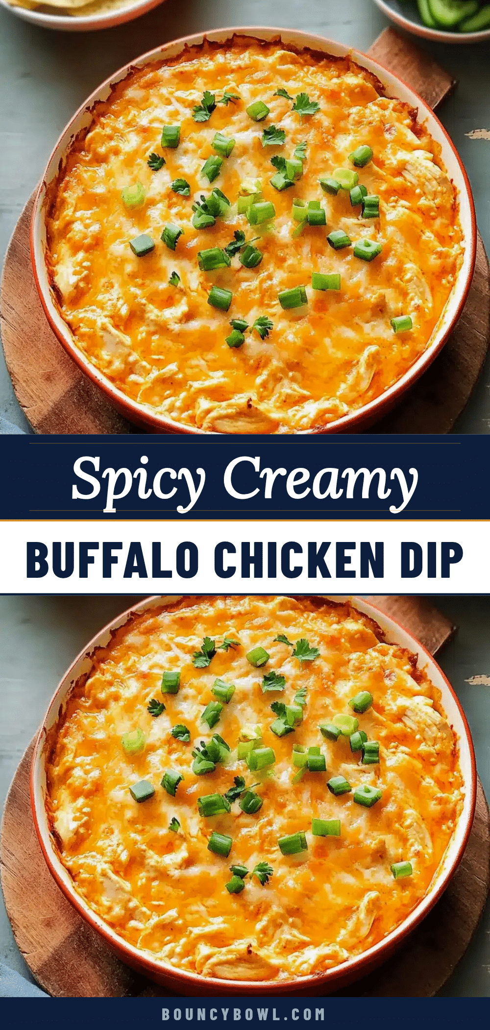 creamy hot buffalo chicken dip no blue cheese recipe