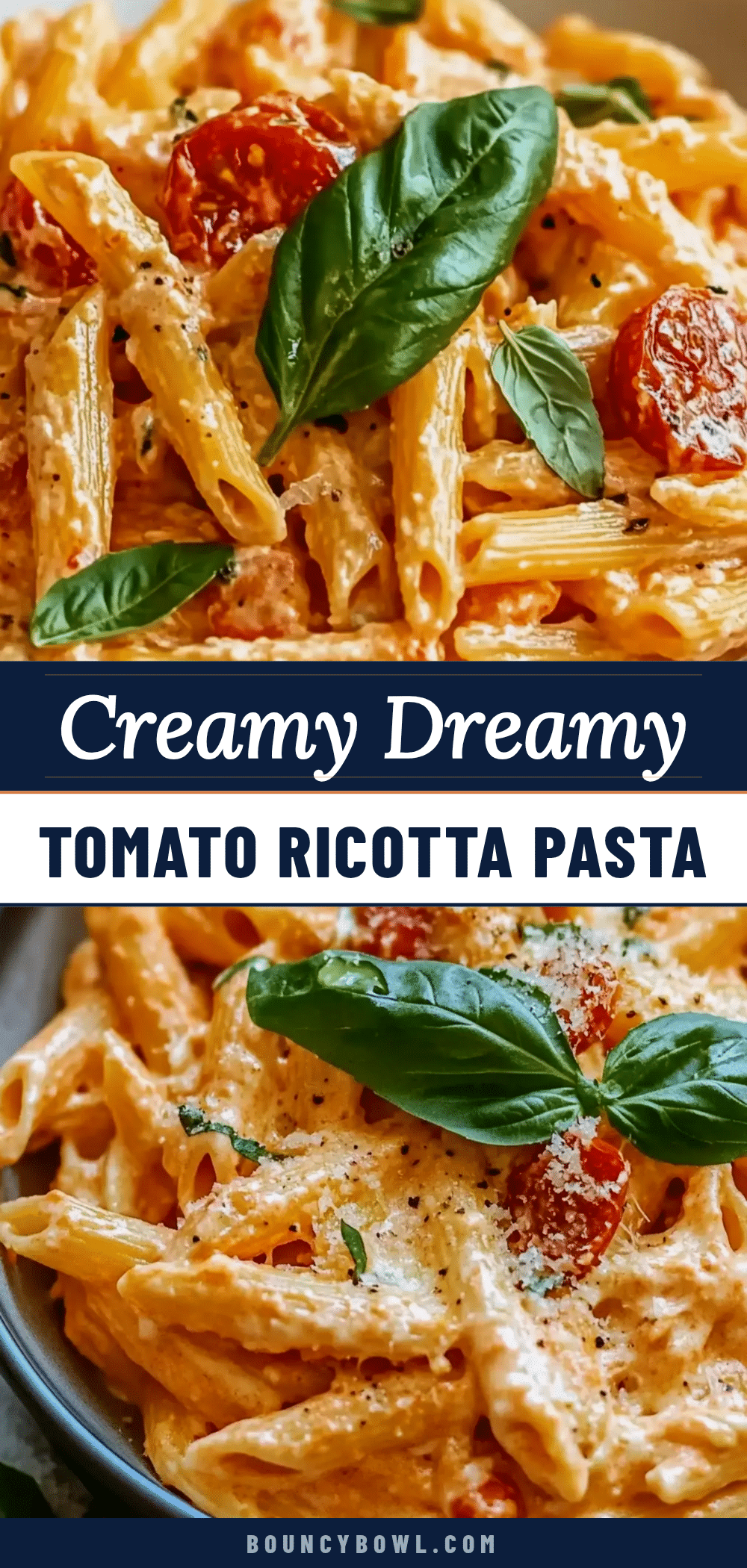 creamy tomato ricotta pasta recipe