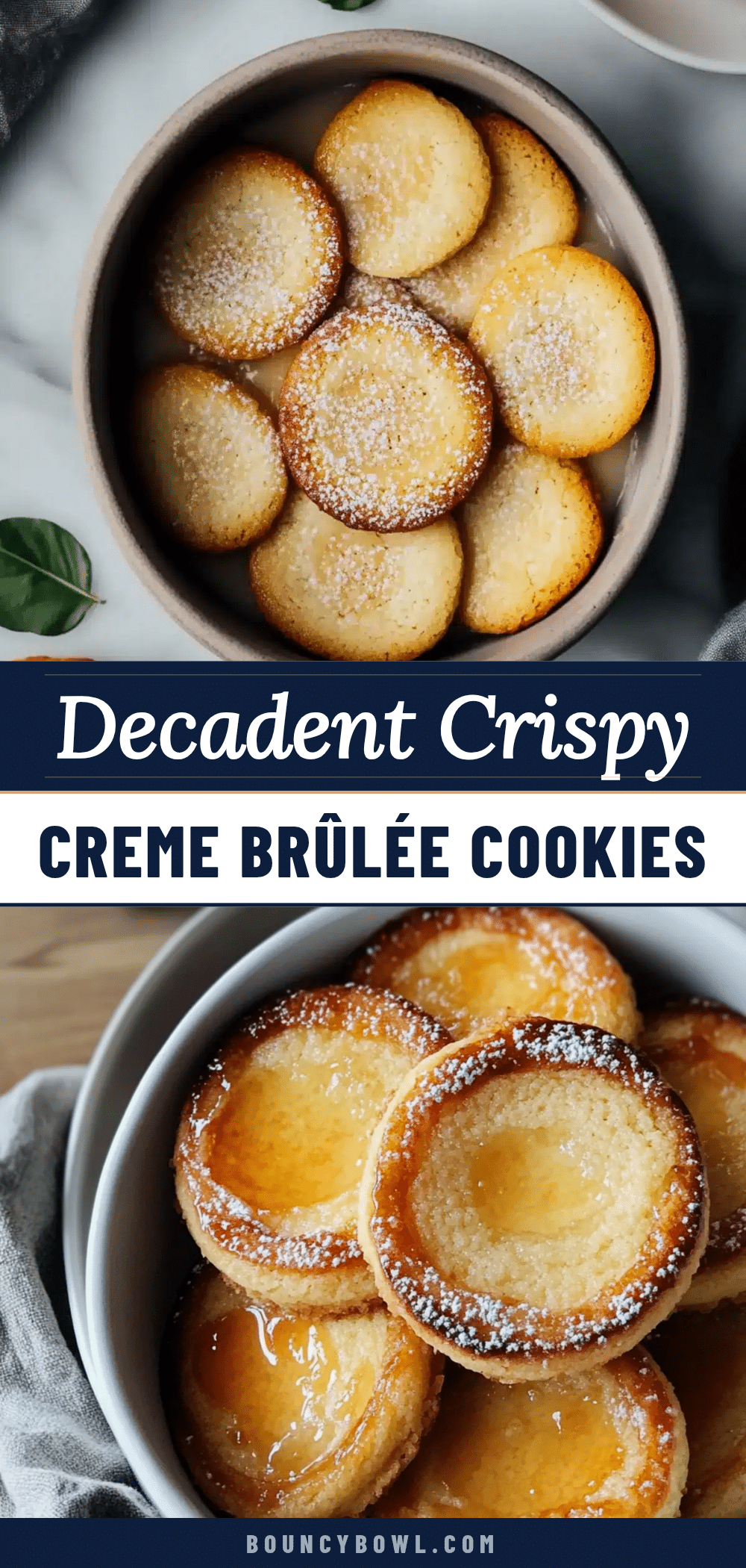 creme brûlée cookies recipe