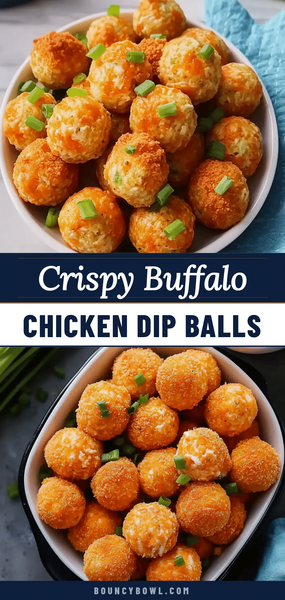 crispy buffalo chicken dip balls recipe