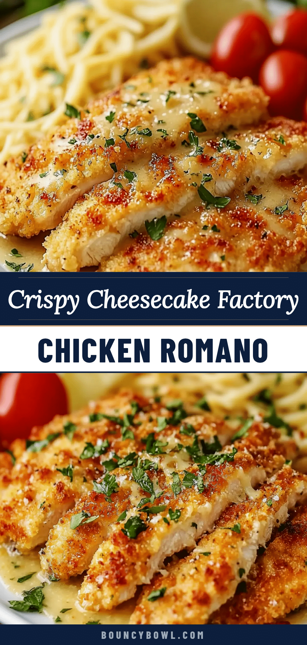 crispy cheesecake factory crusted chicken romano recipe recipe