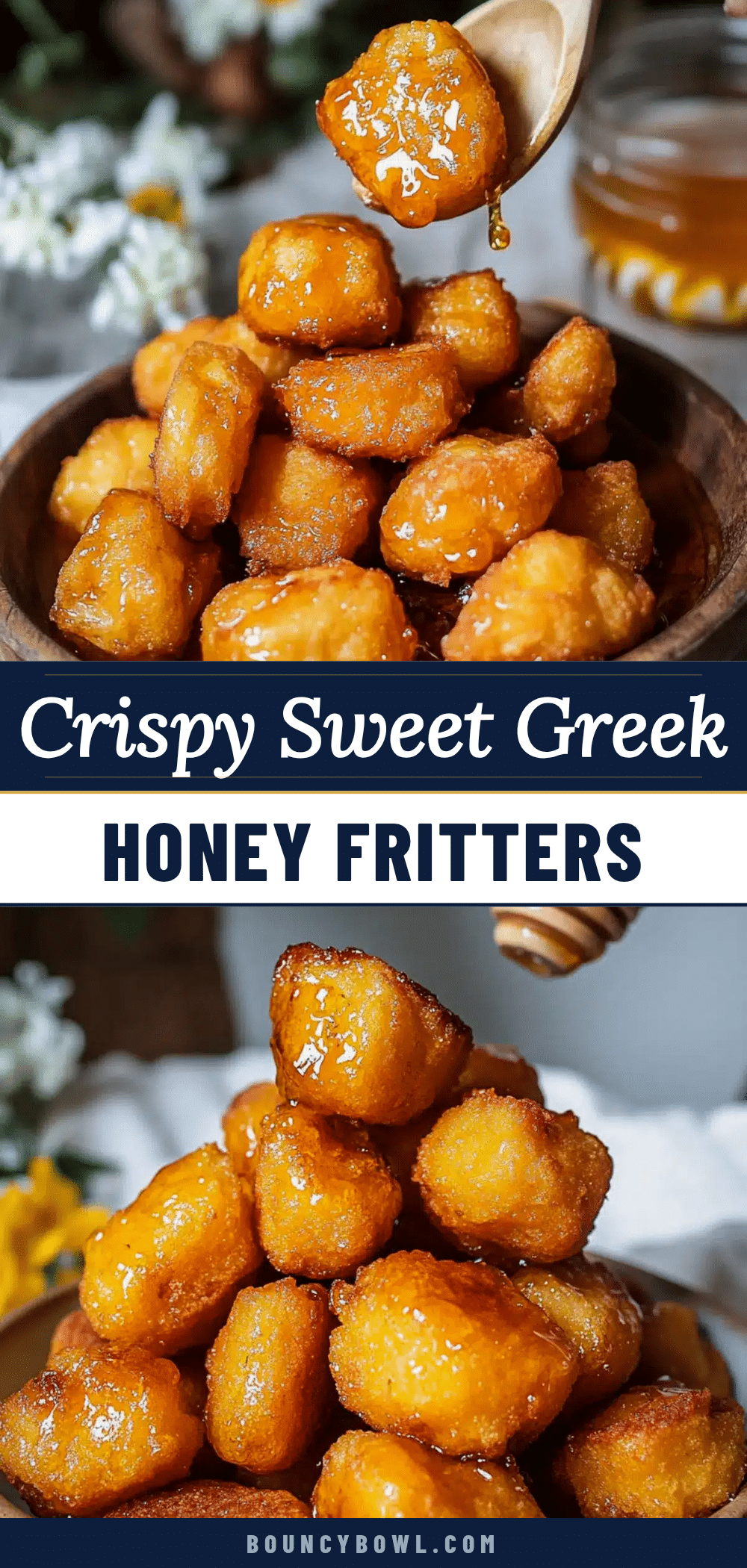 crispy sweet greek honey fritters recipe