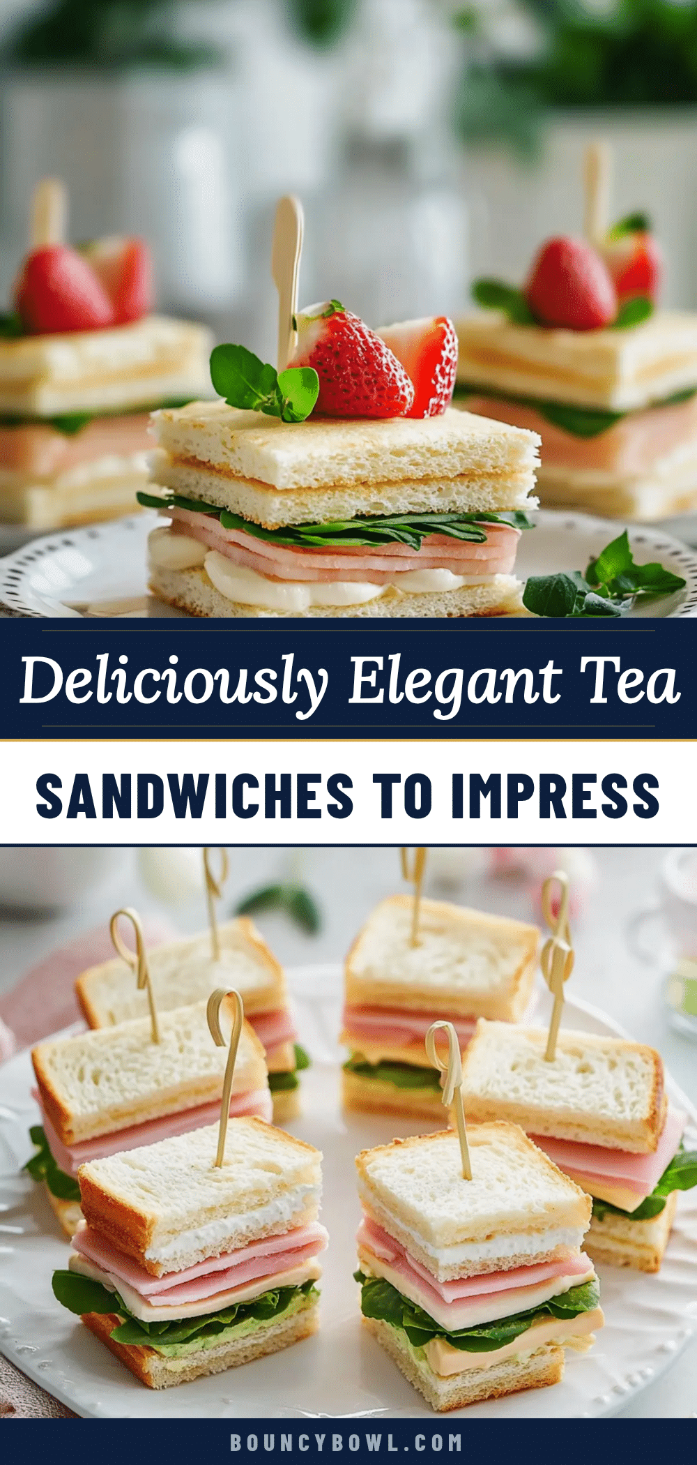 elegant tea sandwiches recipe