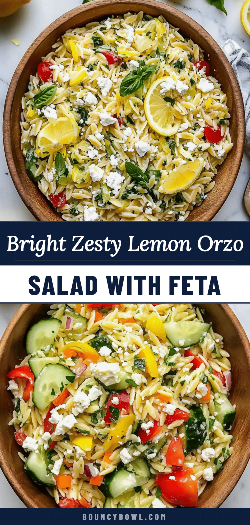 lemon orzo salad recipe