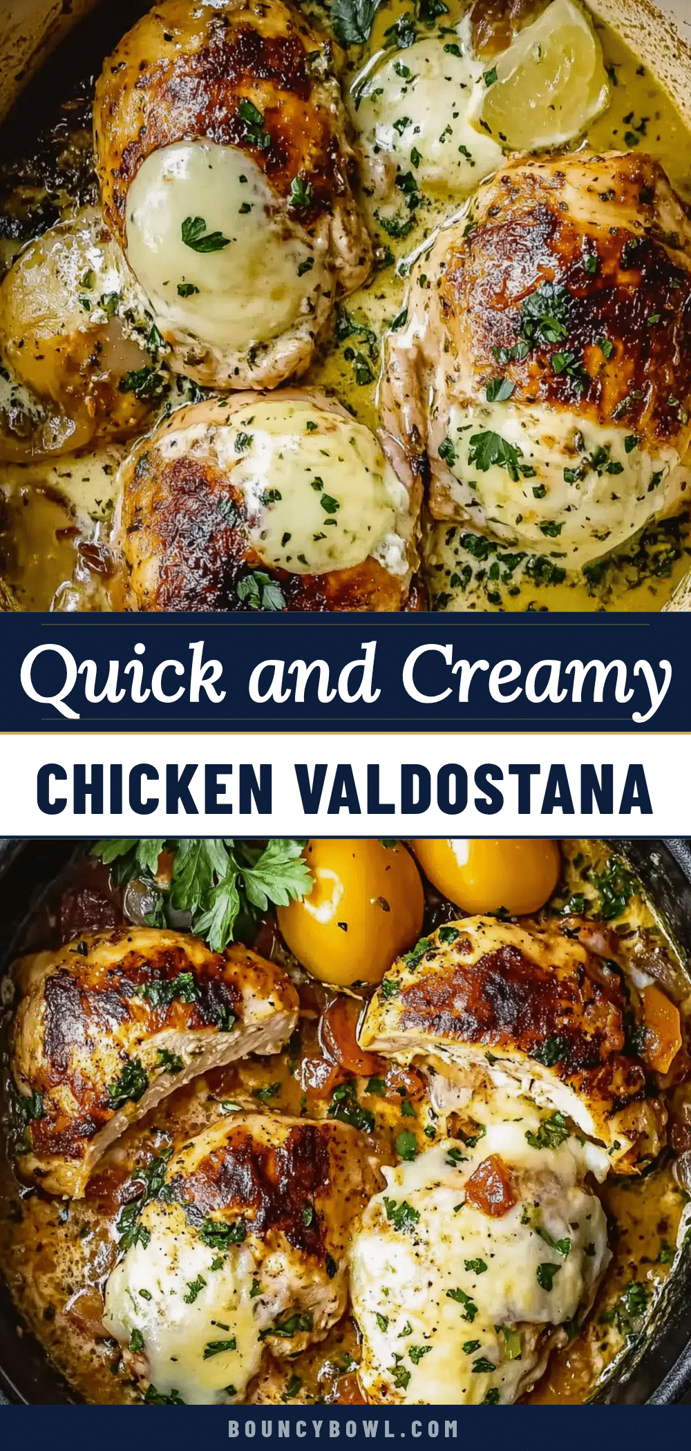quick creamy chicken valdostana recipe