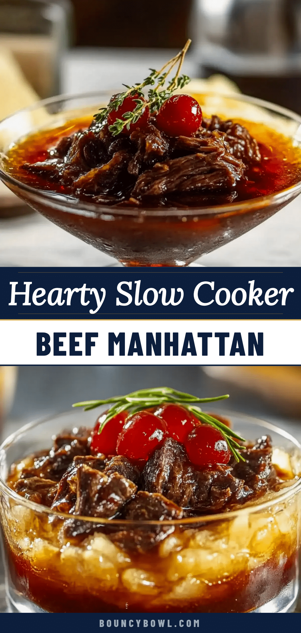 slow cooker beef manhattan recipe