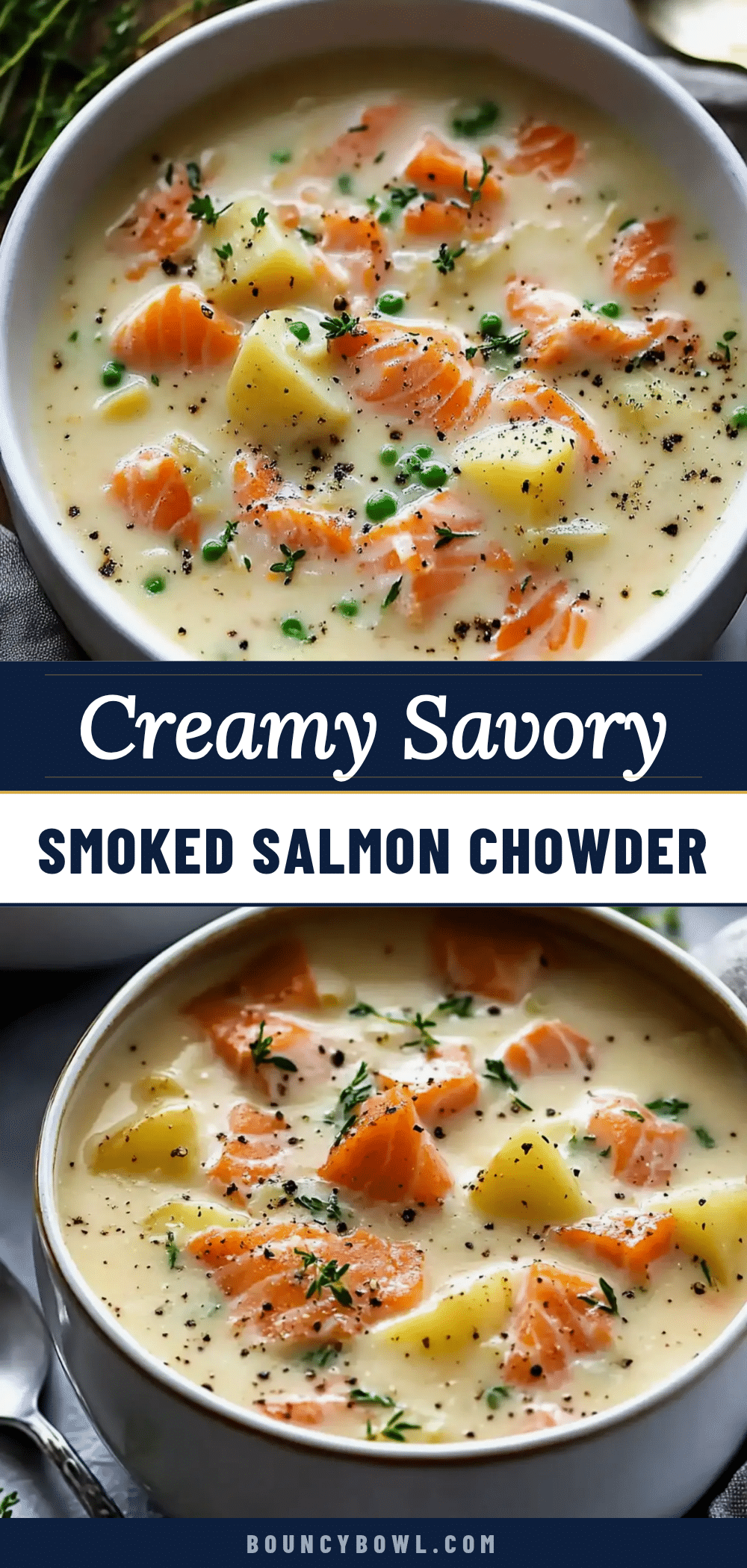 smoked salmon potato chowder recipe