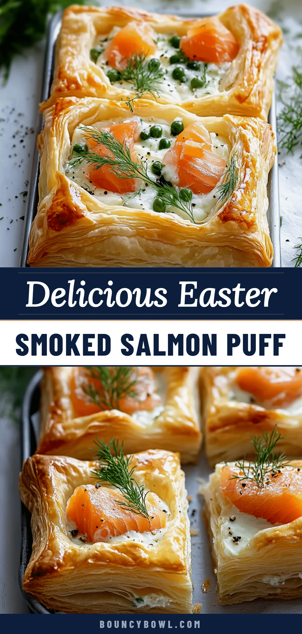 smoked salmon puff pastry bites recipe