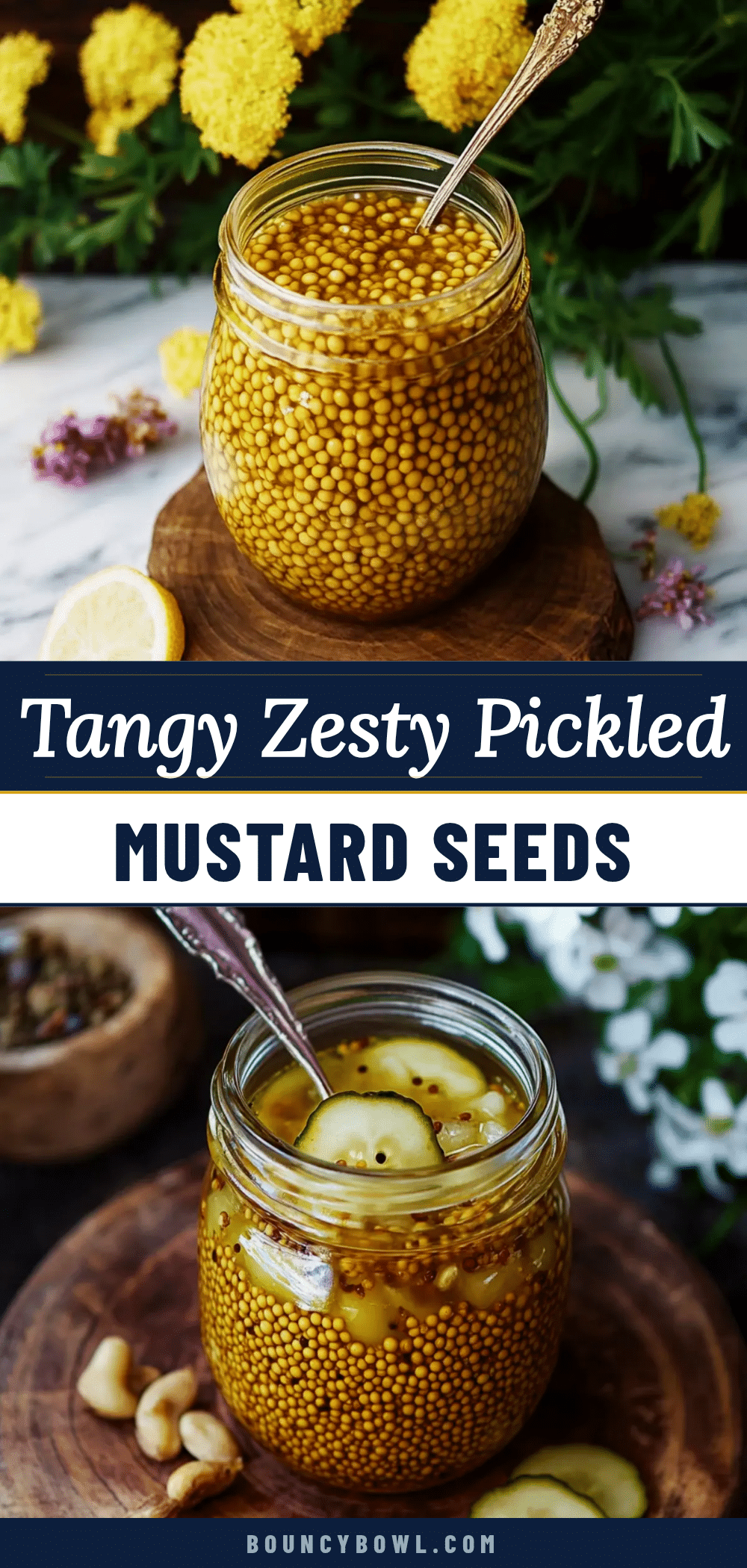 tangy pickled mustard seeds recipe