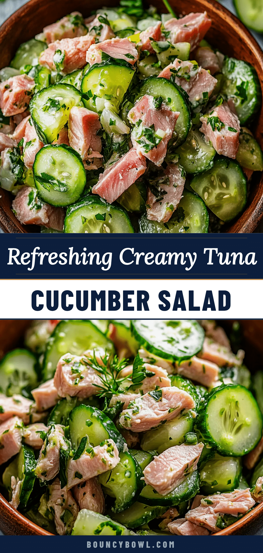 tuna cucumber salad recipe