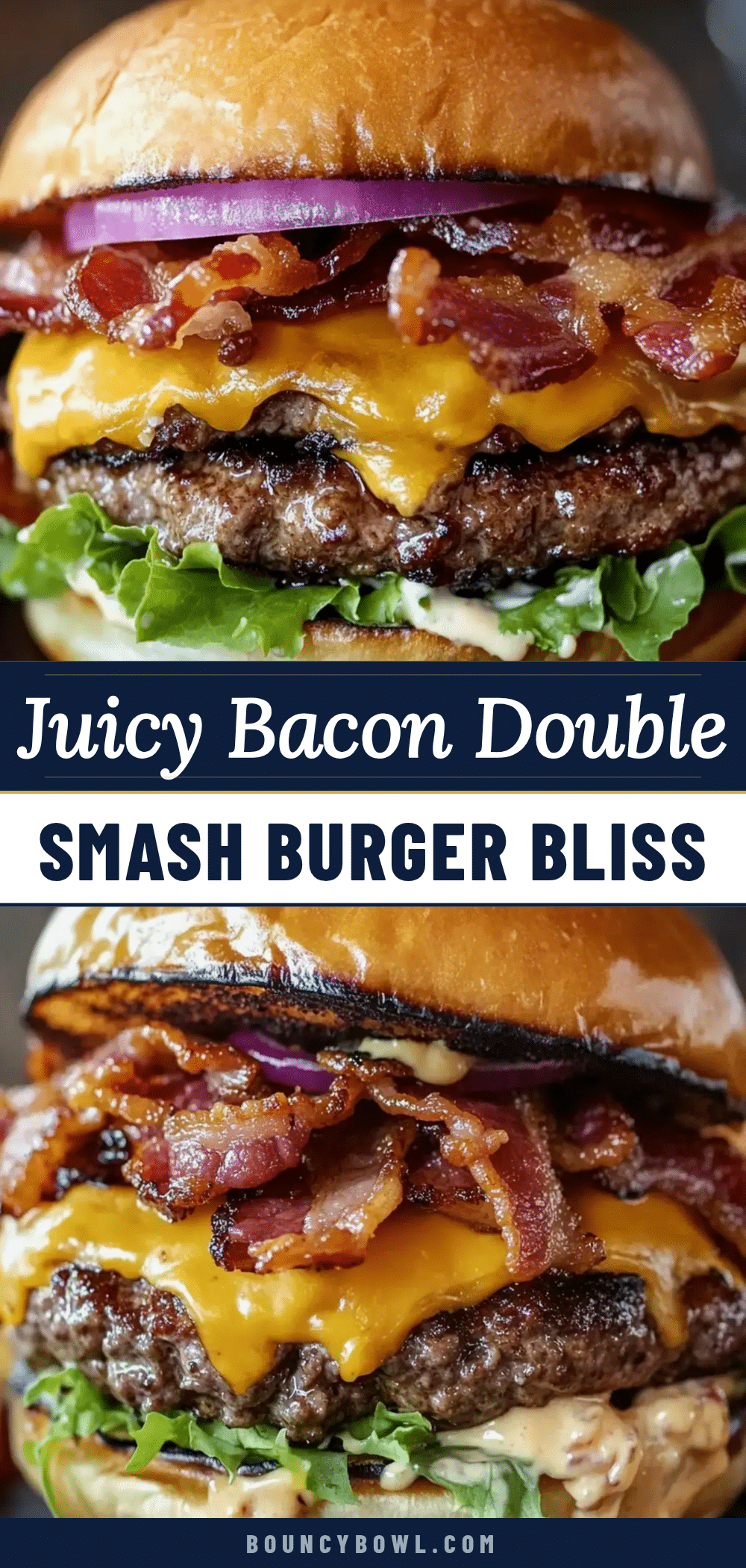 bacon double smash burger recipe