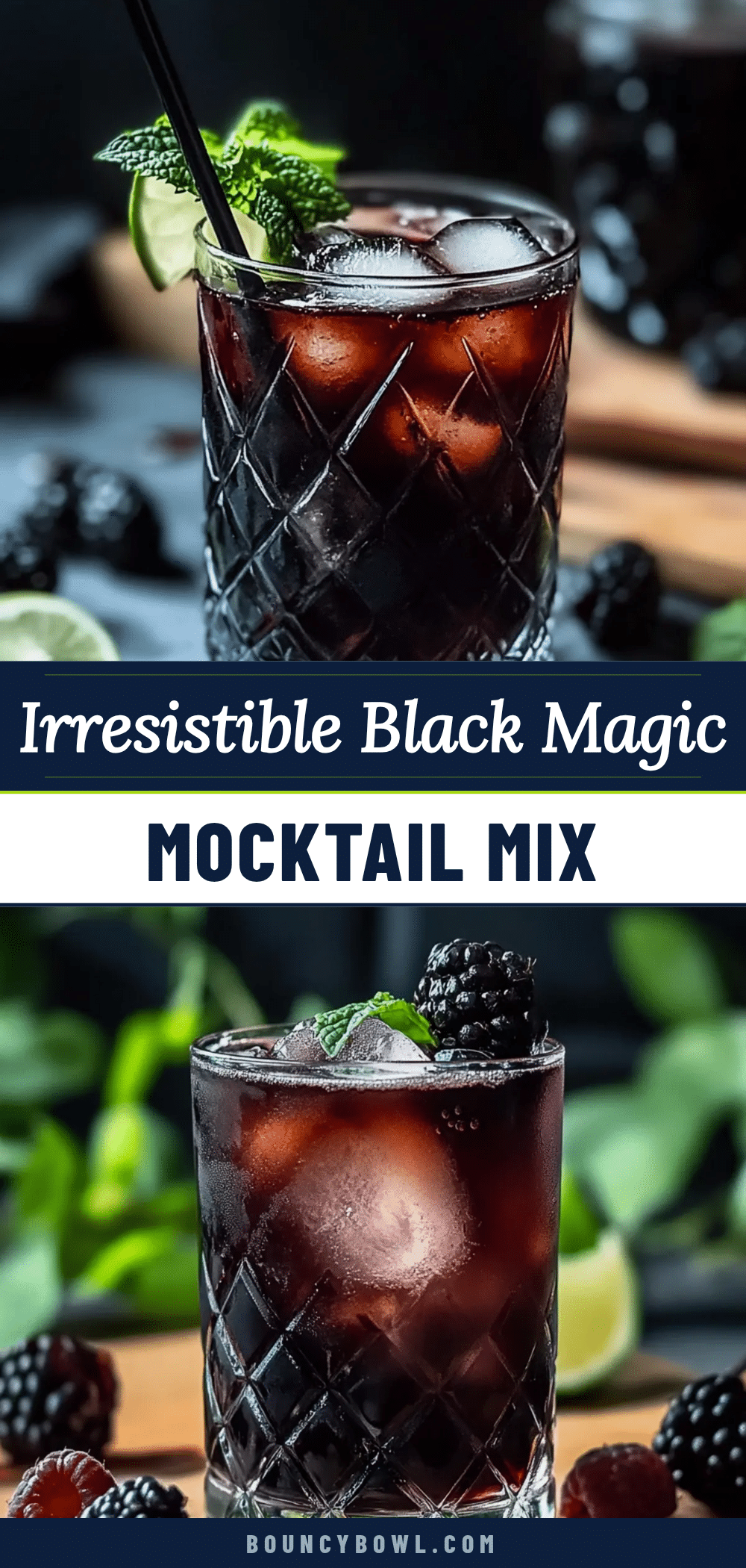 black magic mocktail recipe