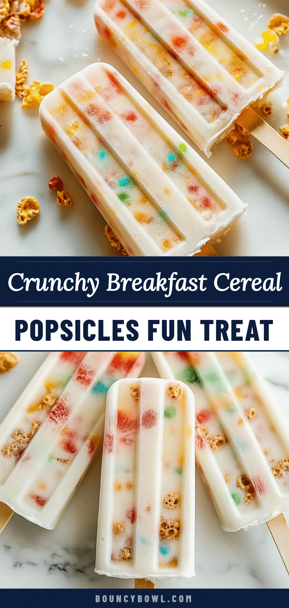 breakfast cereal popsicles recipe