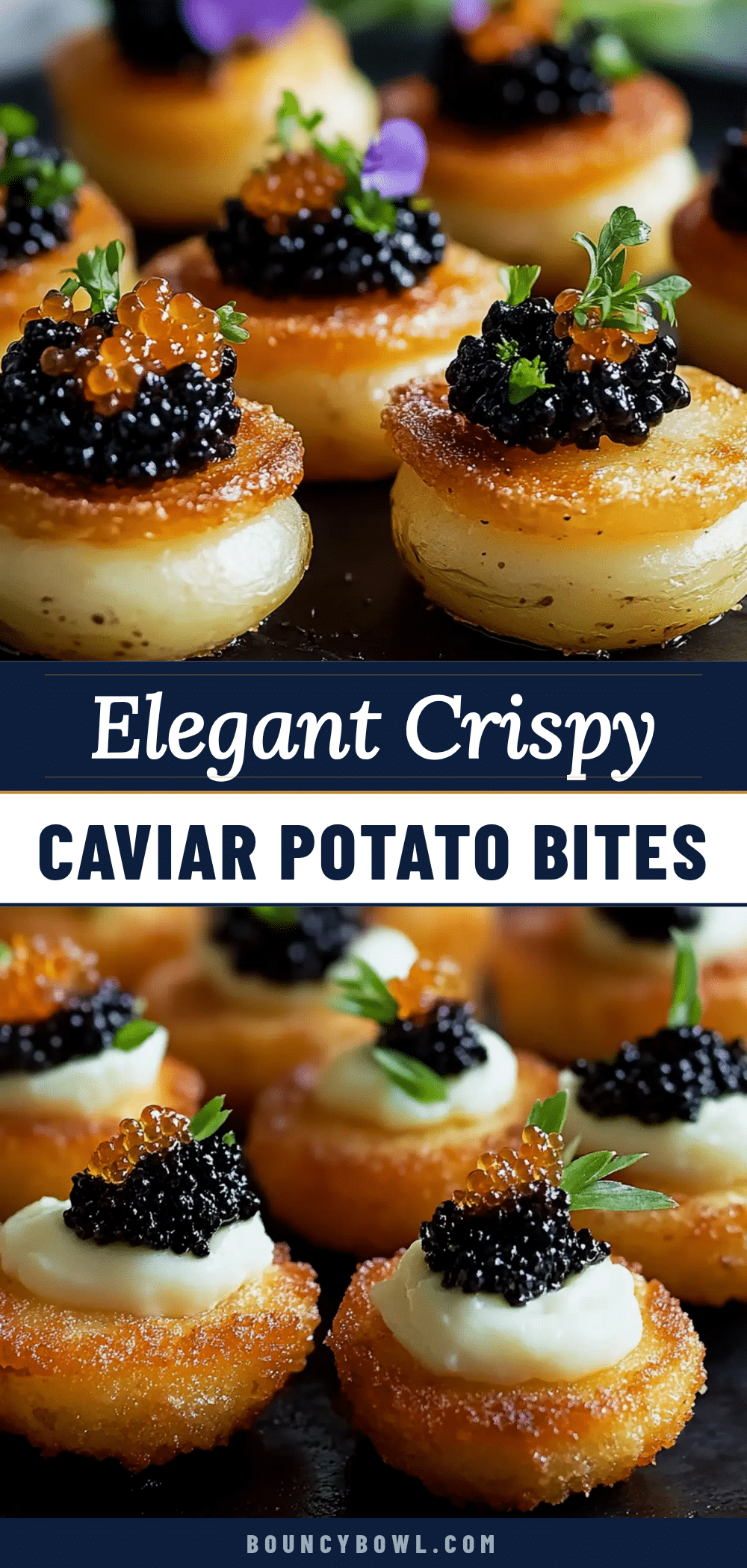 caviar potato bites recipe