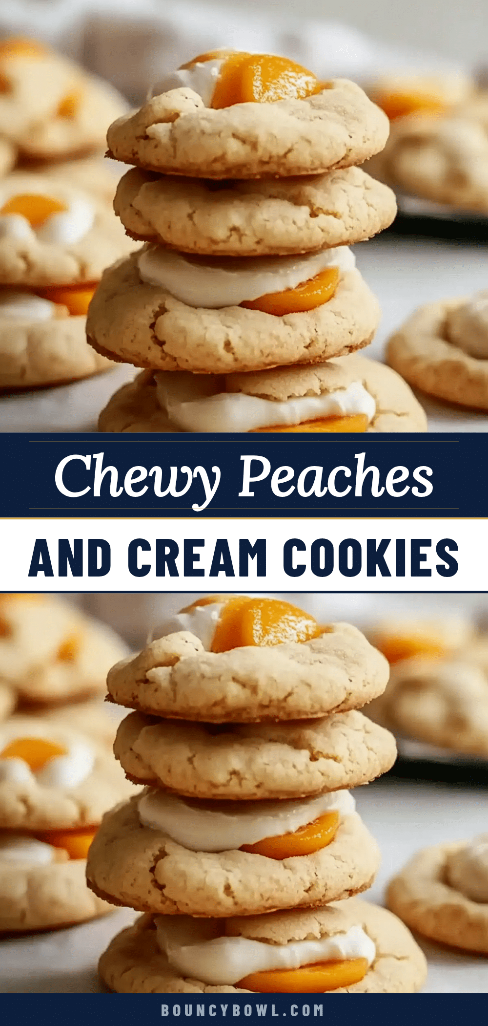 chewy peaches and cream cookies recipe