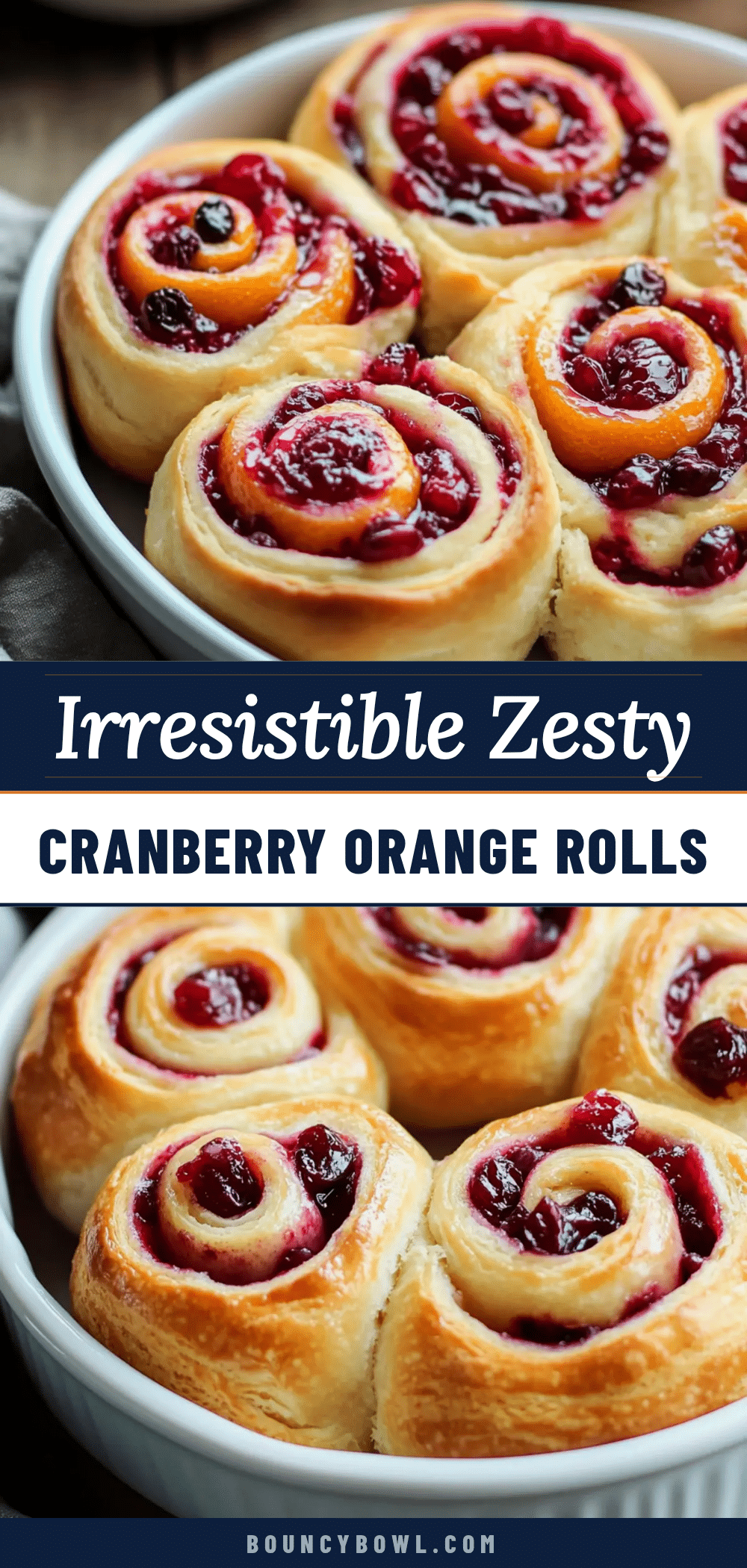 cranberry orange sweet rolls recipe