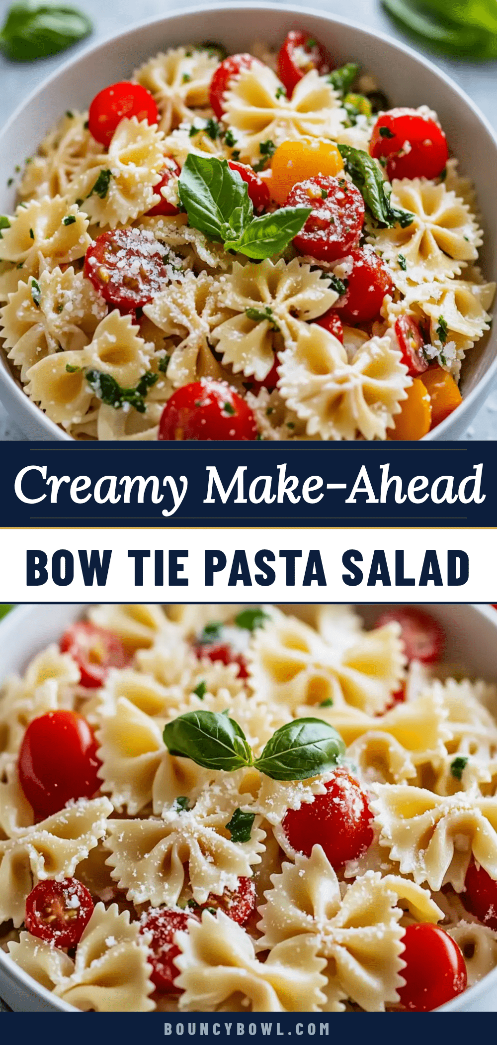 creamy bow tie pasta salad recipe