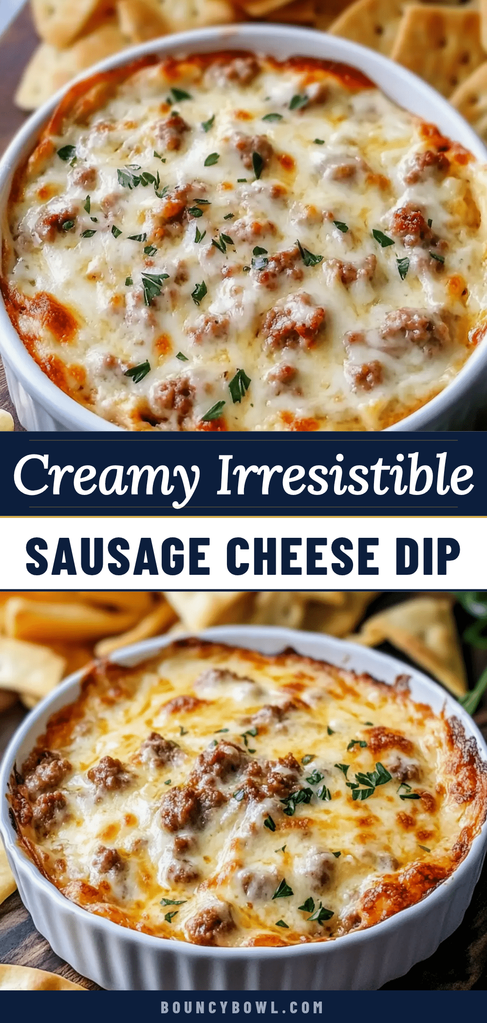 creamy sausage cheese dip recipe