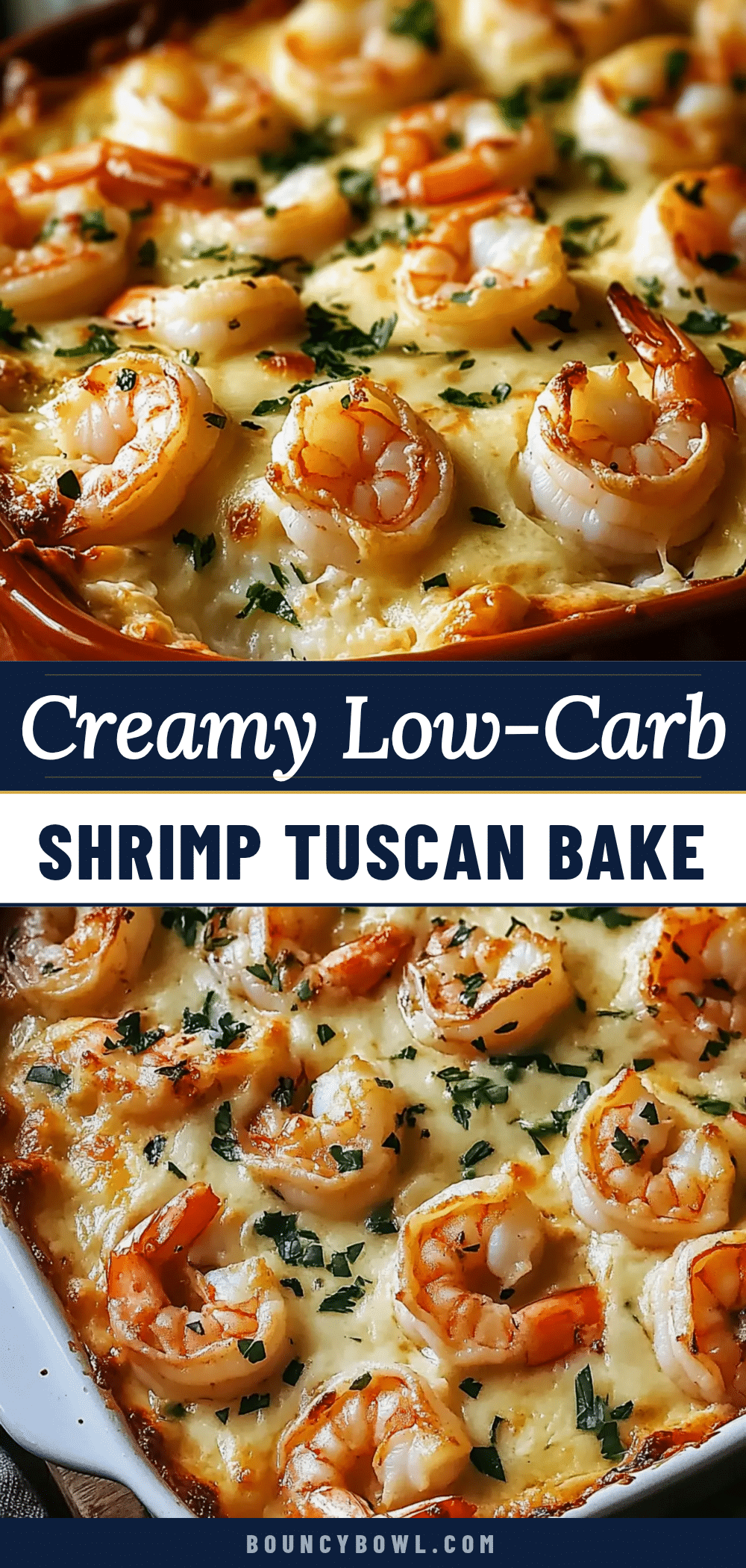 creamy shrimp tuscan bake recipe