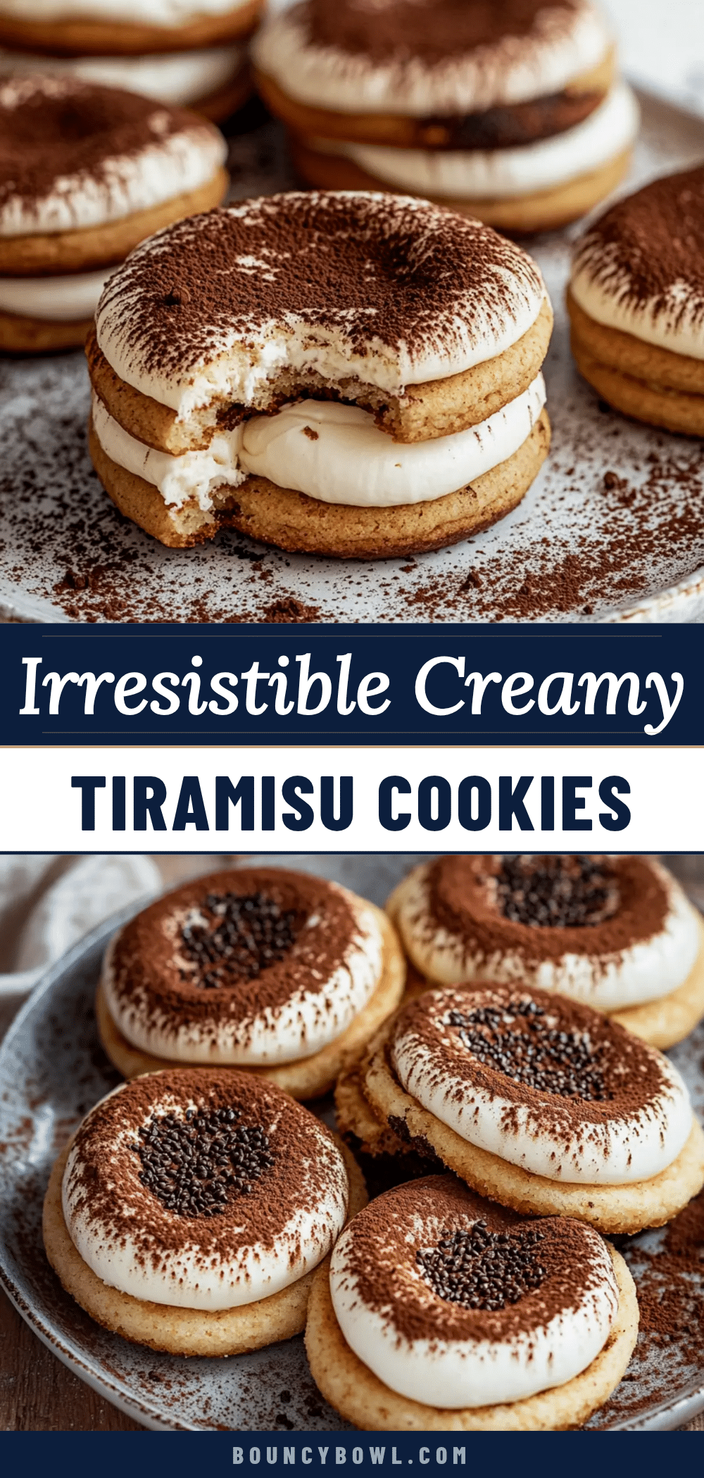 creamy tiramisu cookies recipe