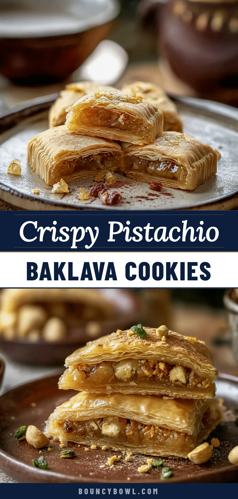 crispy baklava cookies recipe