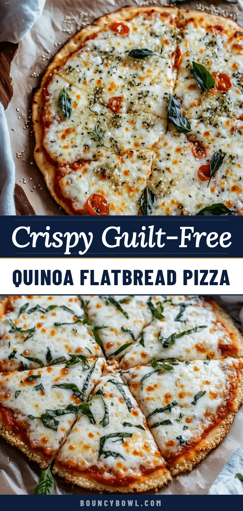 crispy quinoa flatbread pizza crust recipe