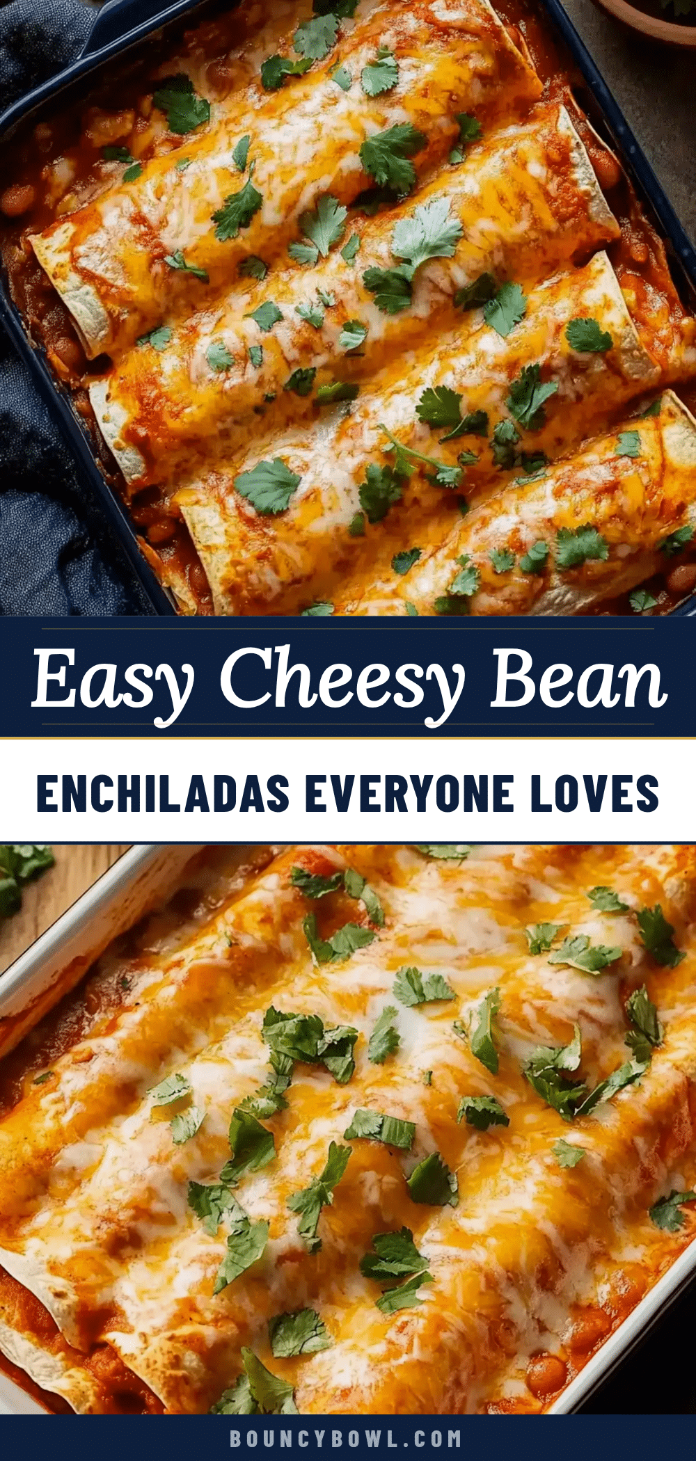 easy bean and cheese enchiladas recipe