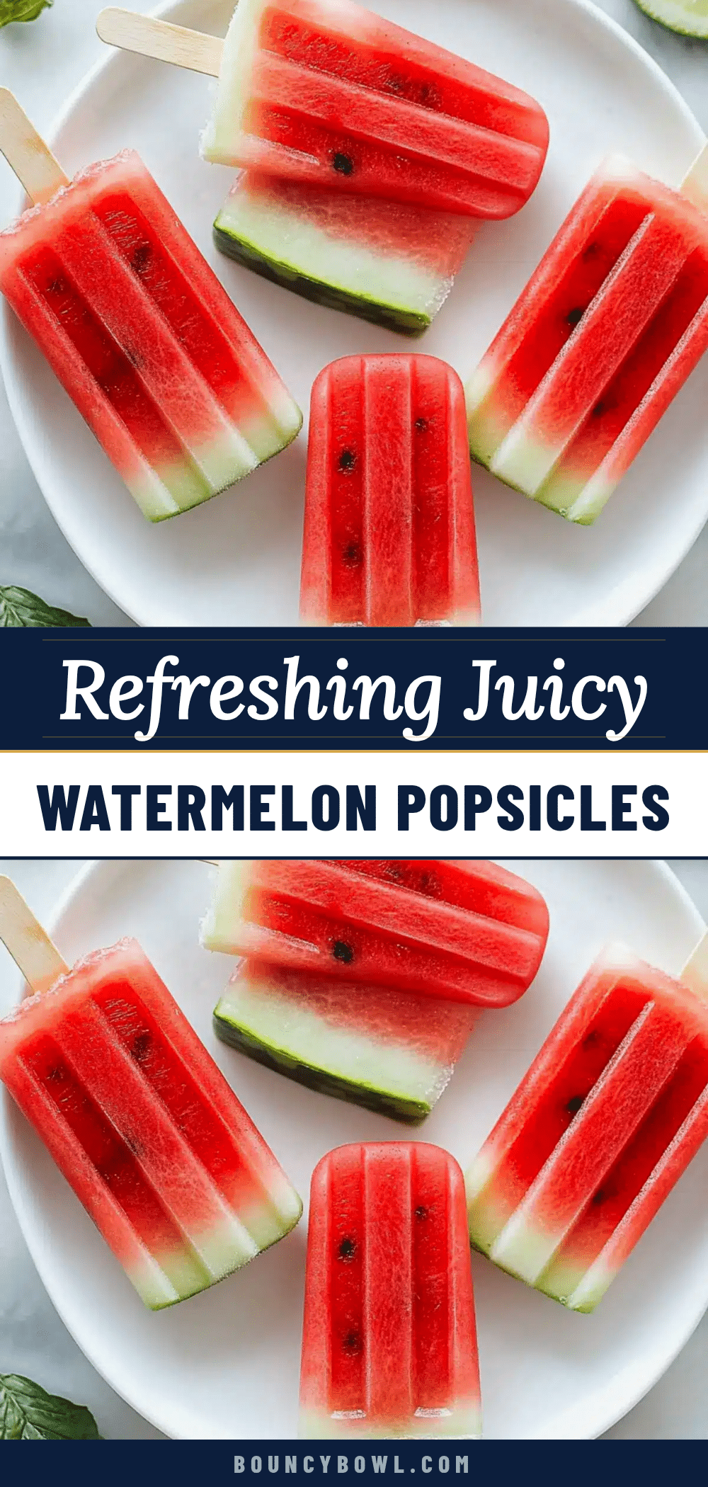 fresh watermelon popsicles recipe