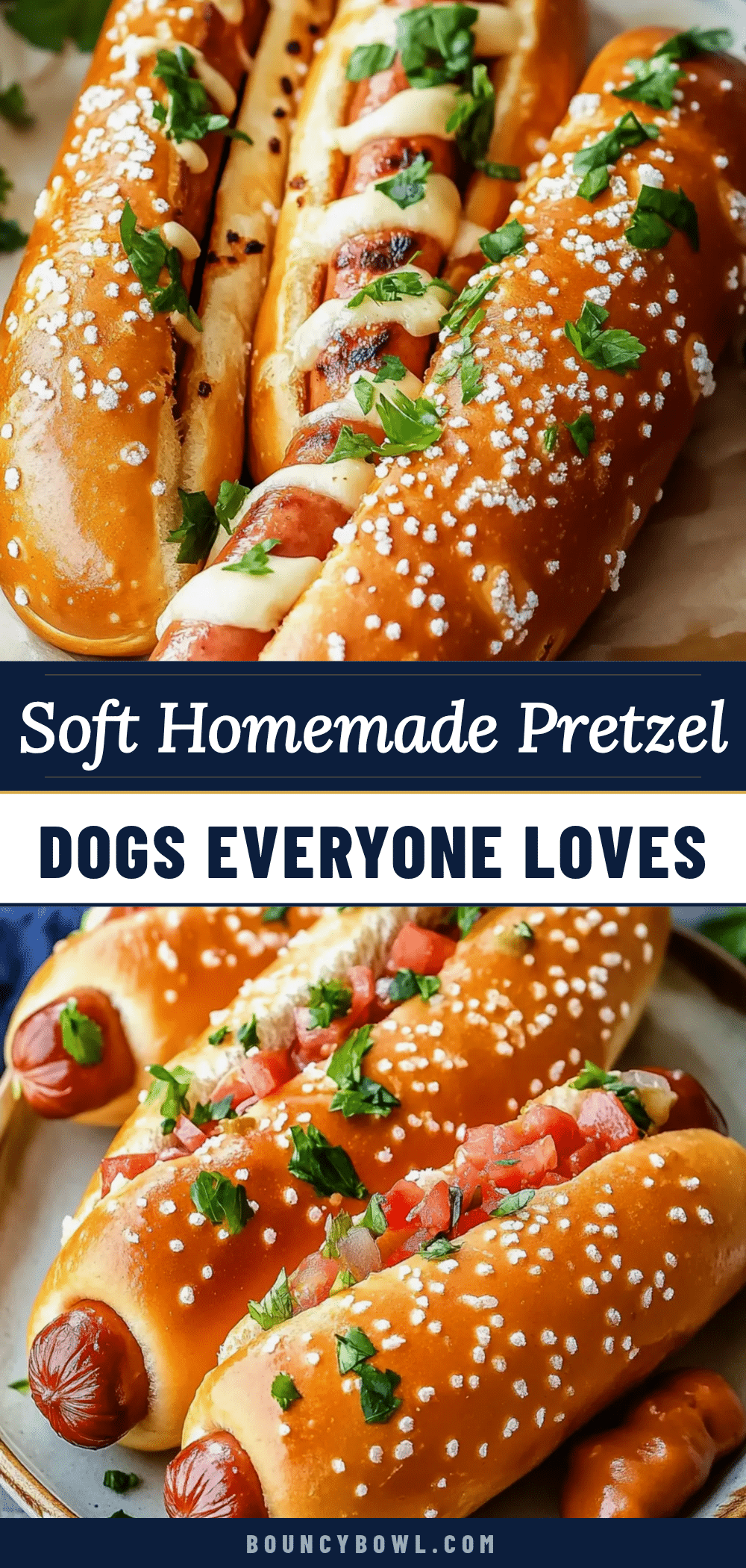 homemade pretzel dogs recipe