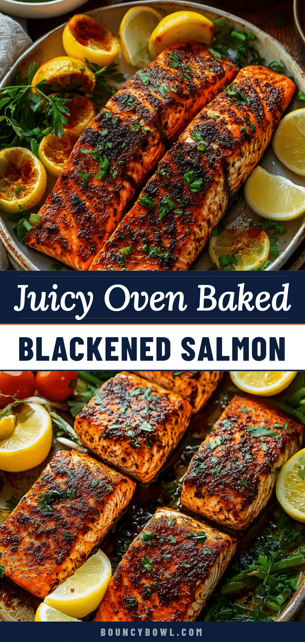oven baked blackened salmon recipe
