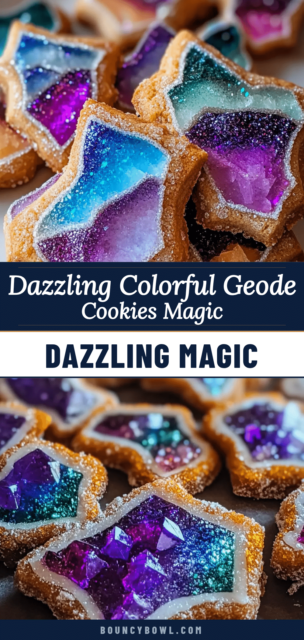 Perfect Dazzling Geode Cookies recipe