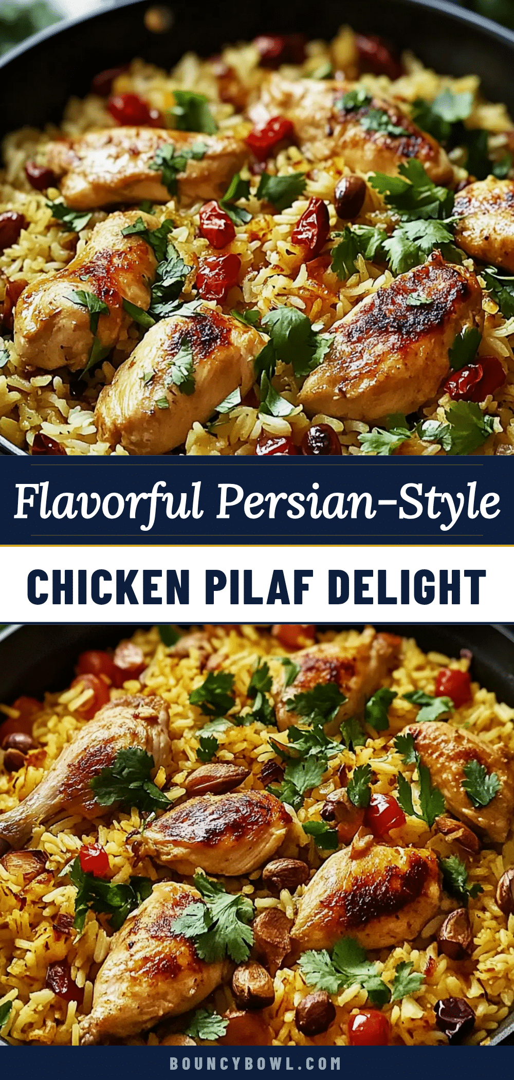 persian-style chicken pilaf recipe