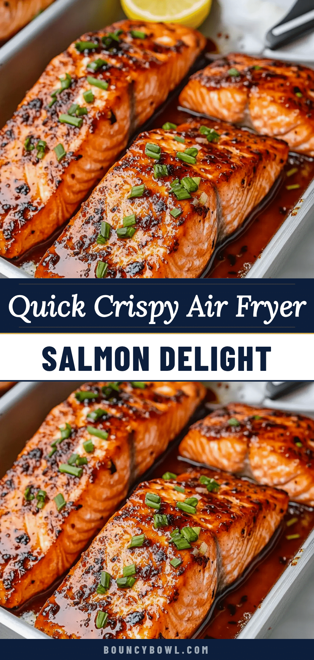 quick crispy air fryer salmon marinade recipe