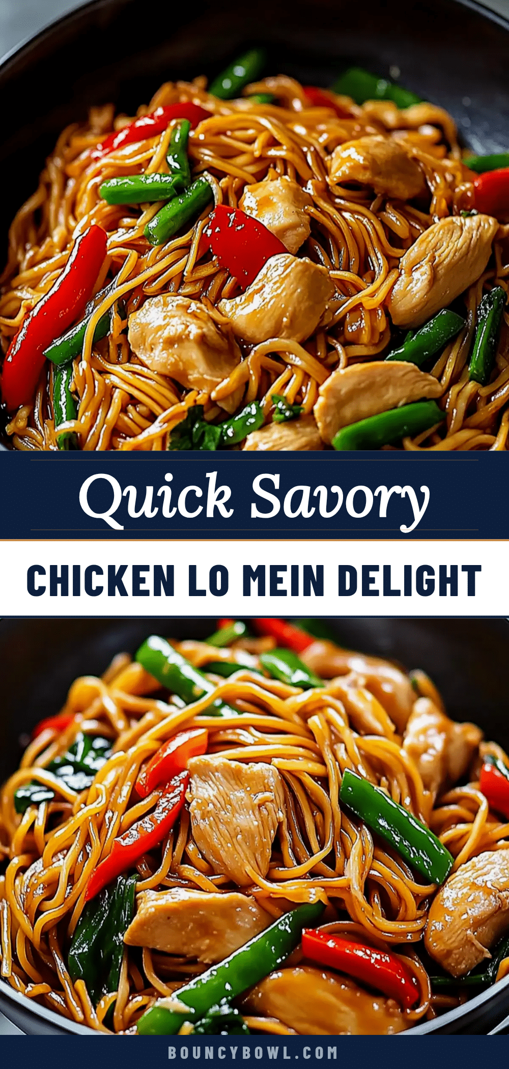 quick savory chicken lo mein recipe