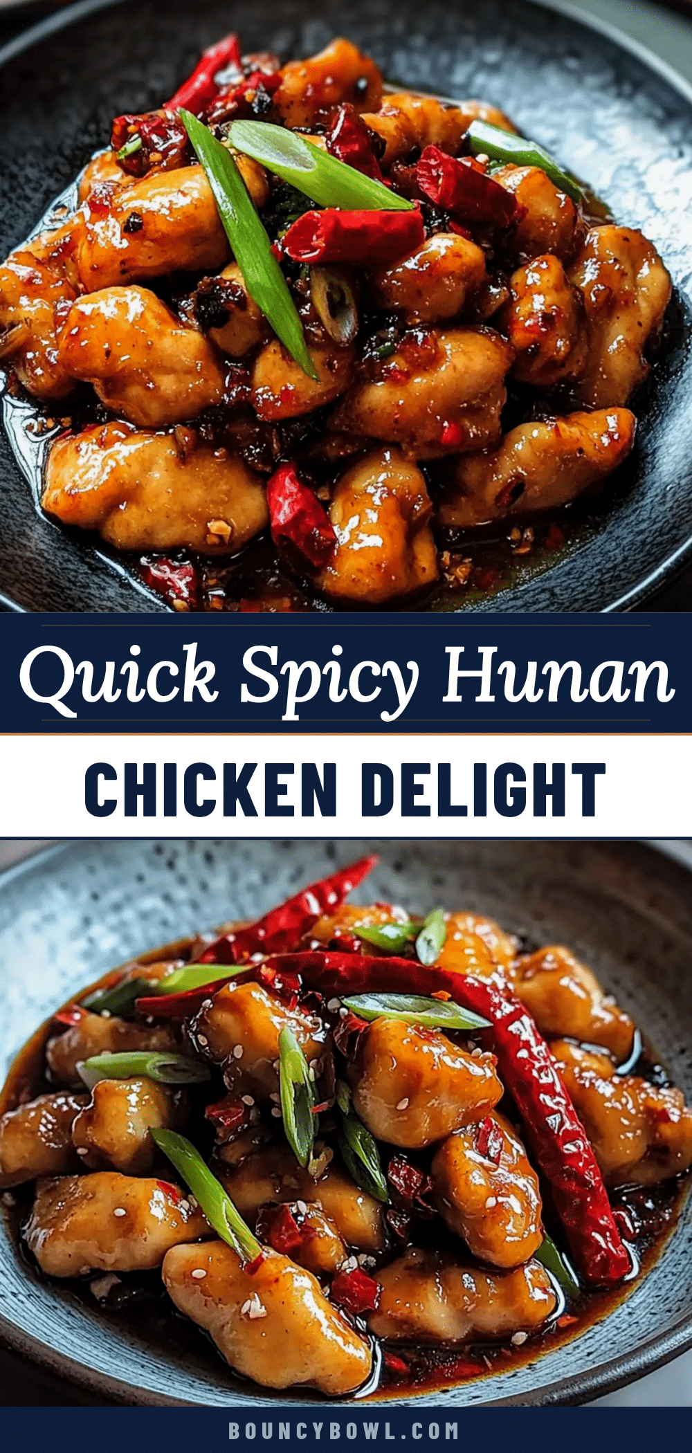 quick spicy hunan chicken recipe recipe