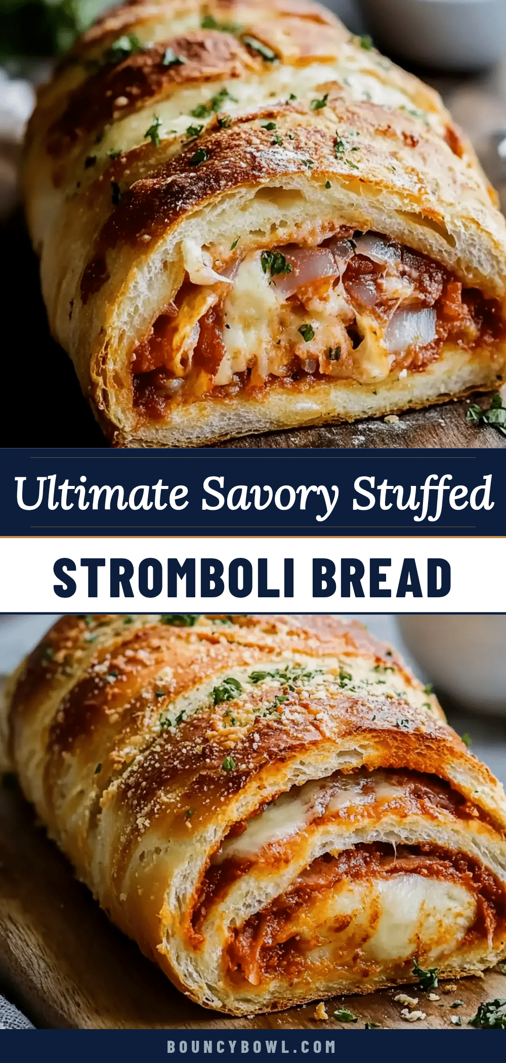 savory stromboli stuffed bread recipe recipe