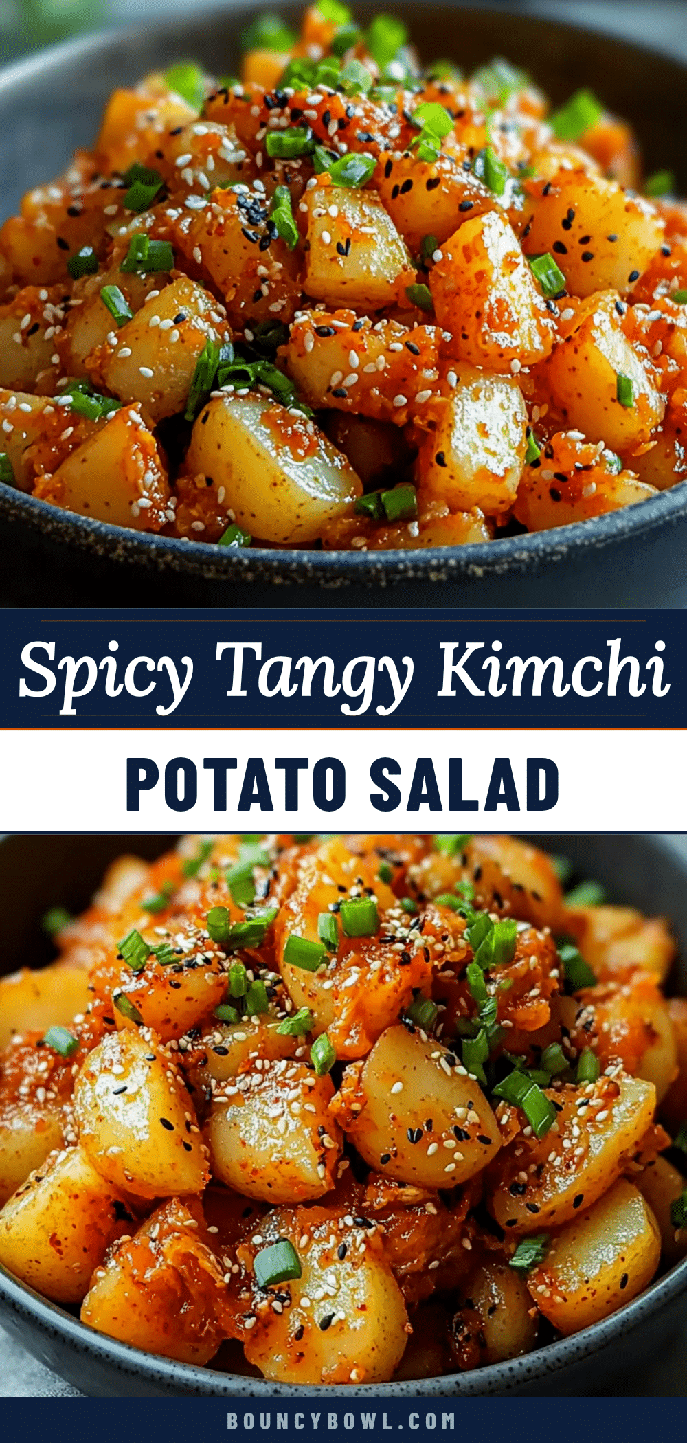spicy kimchi potato salad recipe