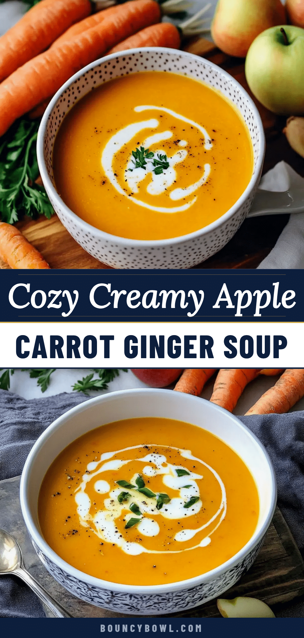 apple carrot ginger soup recipe