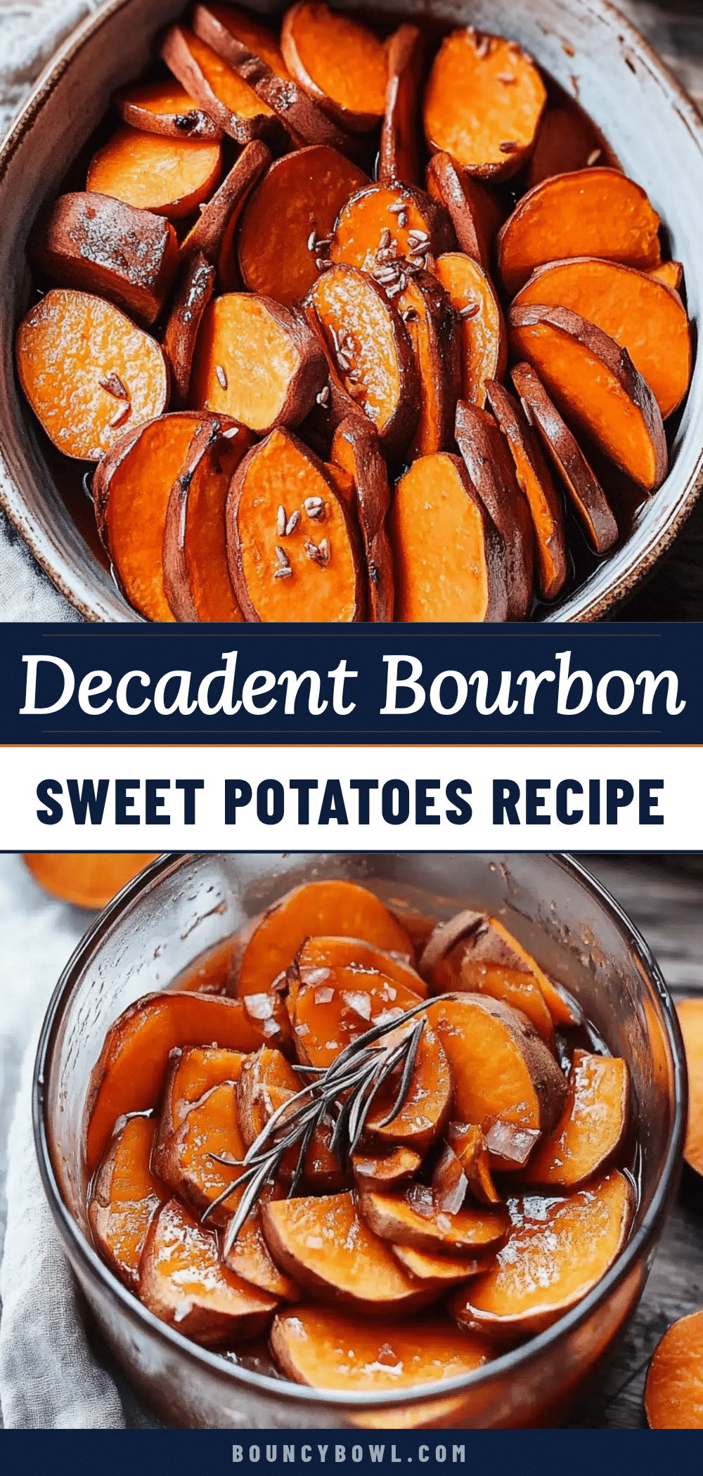 bourbon sweet potatoes recipe
