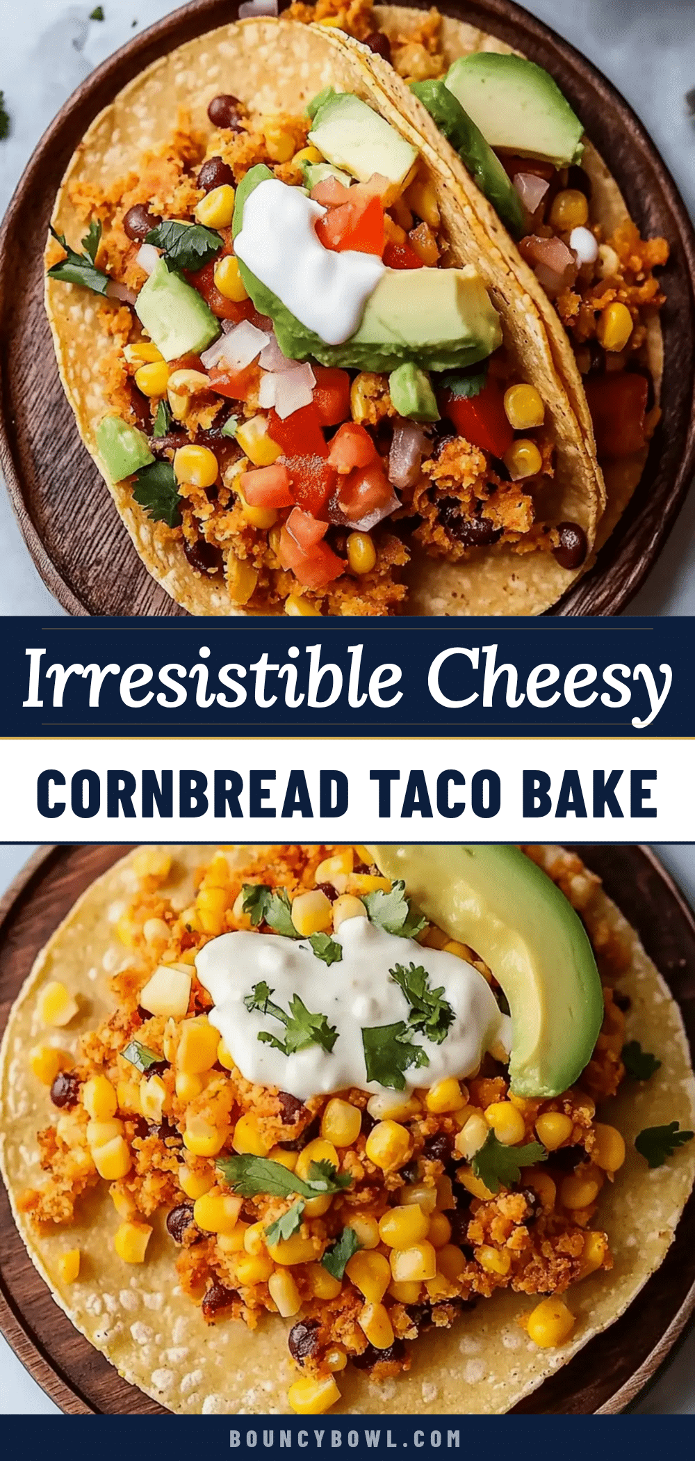 cozy cornbread taco bake recipe