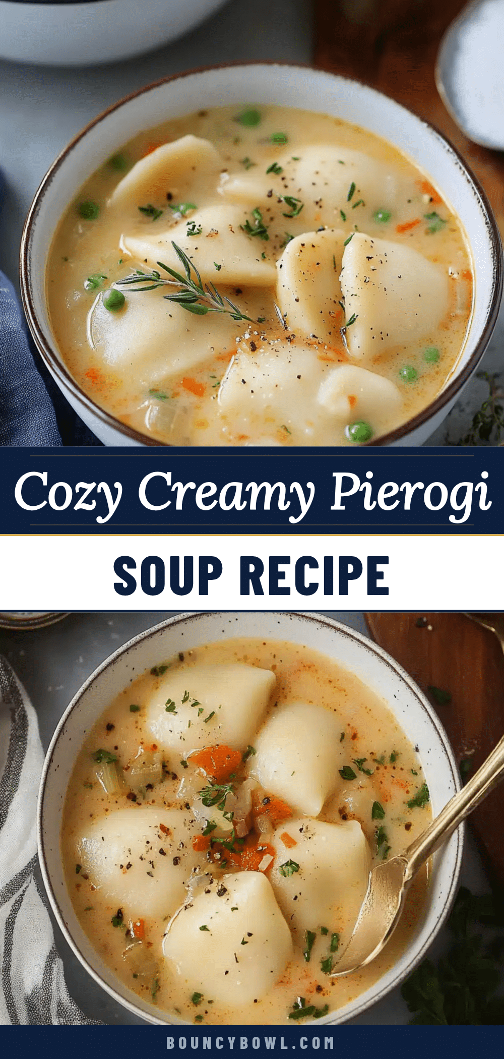 cozy creamy pierogi soup recipe