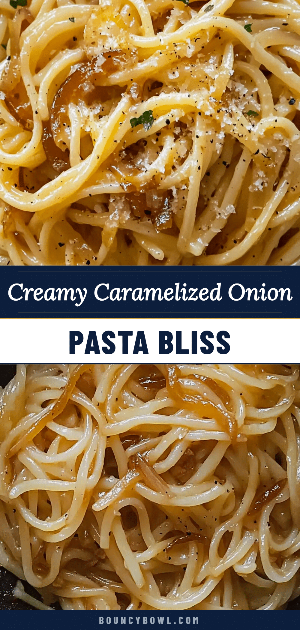creamy caramelized onion pasta recipe