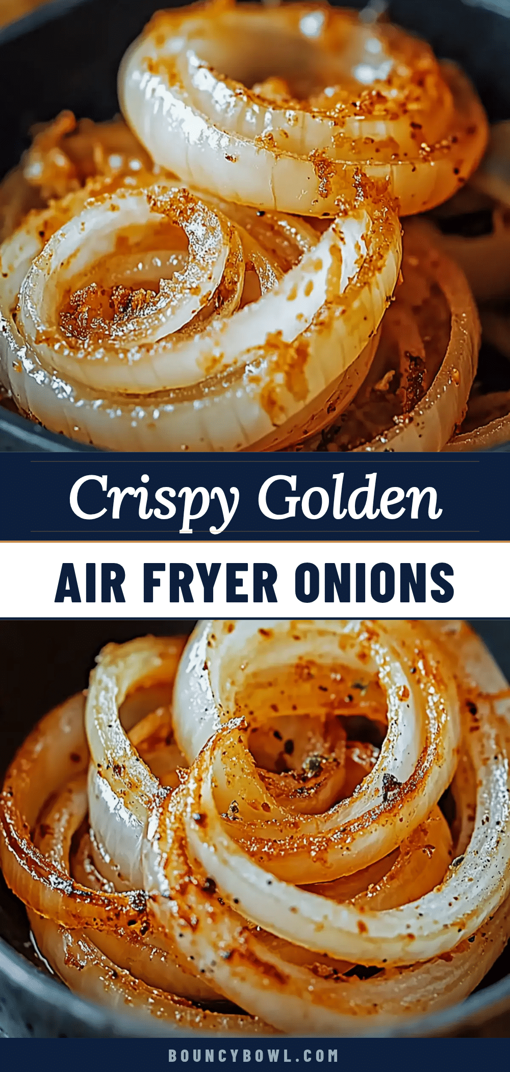 crispy air fryer onions recipe