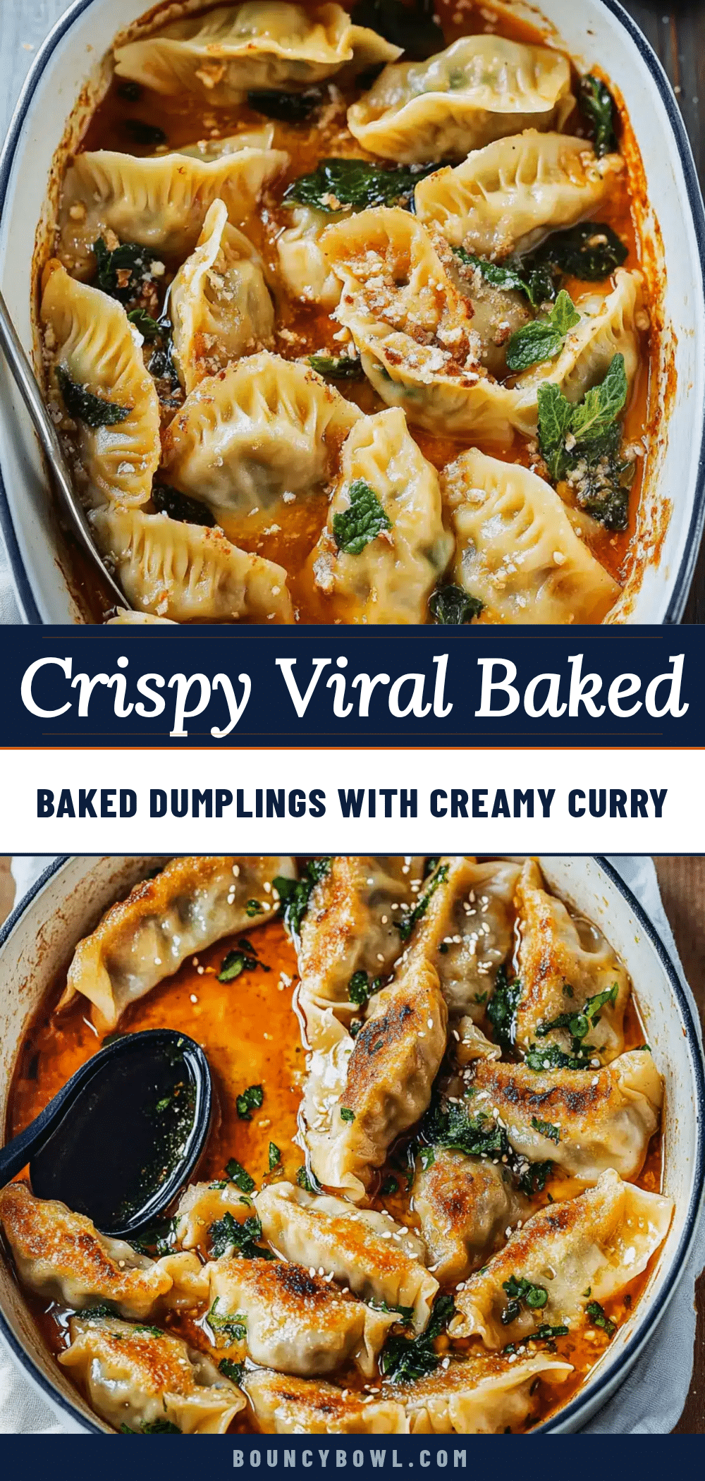 crispy baked dumplings recipe