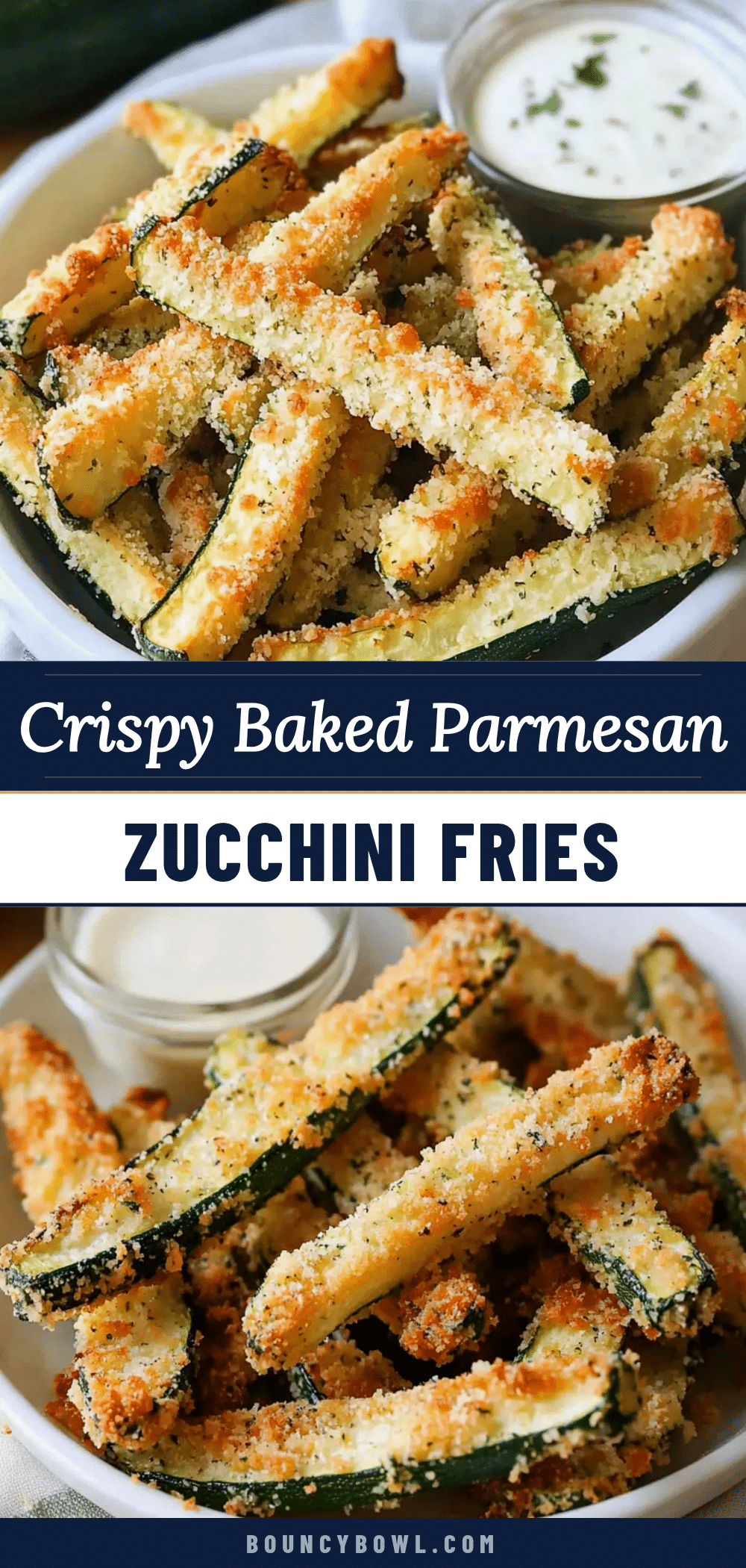 crispy baked parmesan zucchini fries recipe