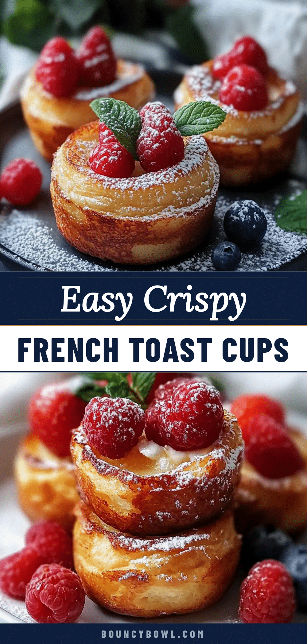 crispy french toast cups recipe