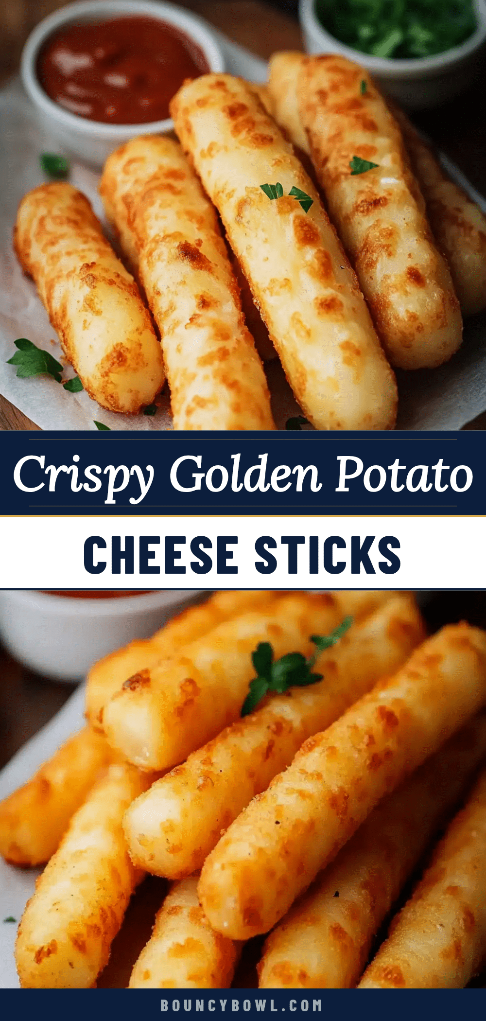 crispy potato cheese sticks recipe