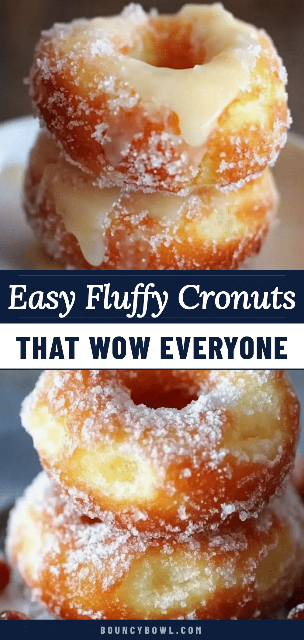 easy fluffy cronuts recipe
