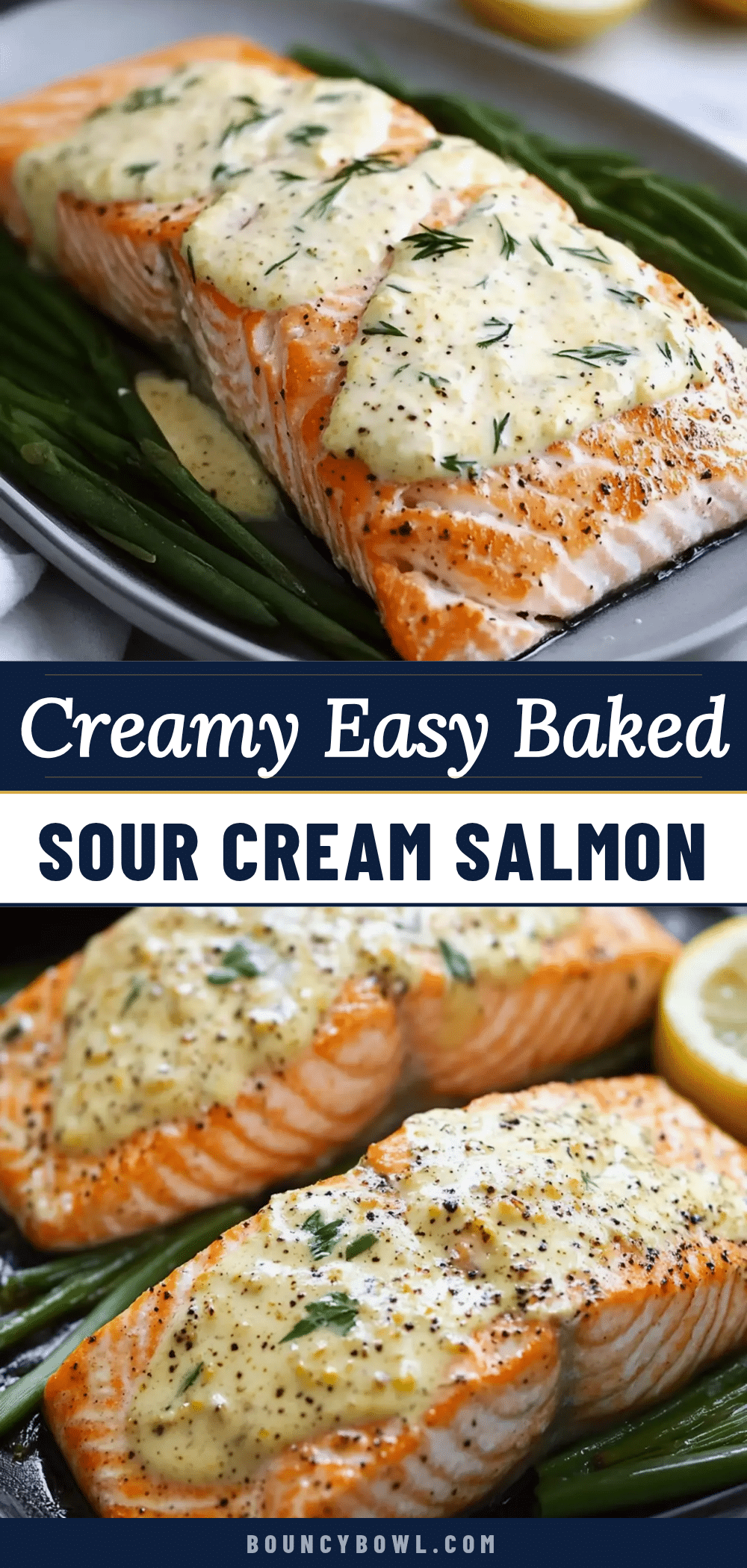 easy sour cream baked salmon recipe